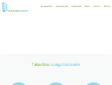 Tablet Screenshot of doctorclean.hu